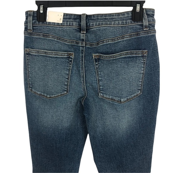 MAURICES Women’s Blue Jean Jegging Size 8 Short Distressed Ripped/Torn Pockets - Picture 4 of 15